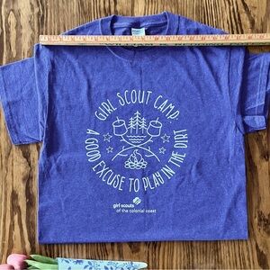NWOT Girl Scout Camp, A Good Excuse to Play in the Dirt Shirt • Girl Scouts Tee